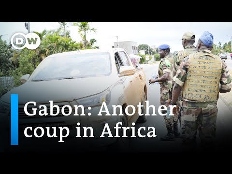 Coup leaders: Gabon president under house arrest | DW News